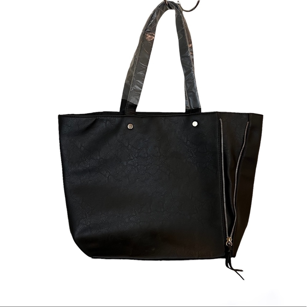 NWOT Neiman Marcus Handbag Tote Black with Gold Hardware